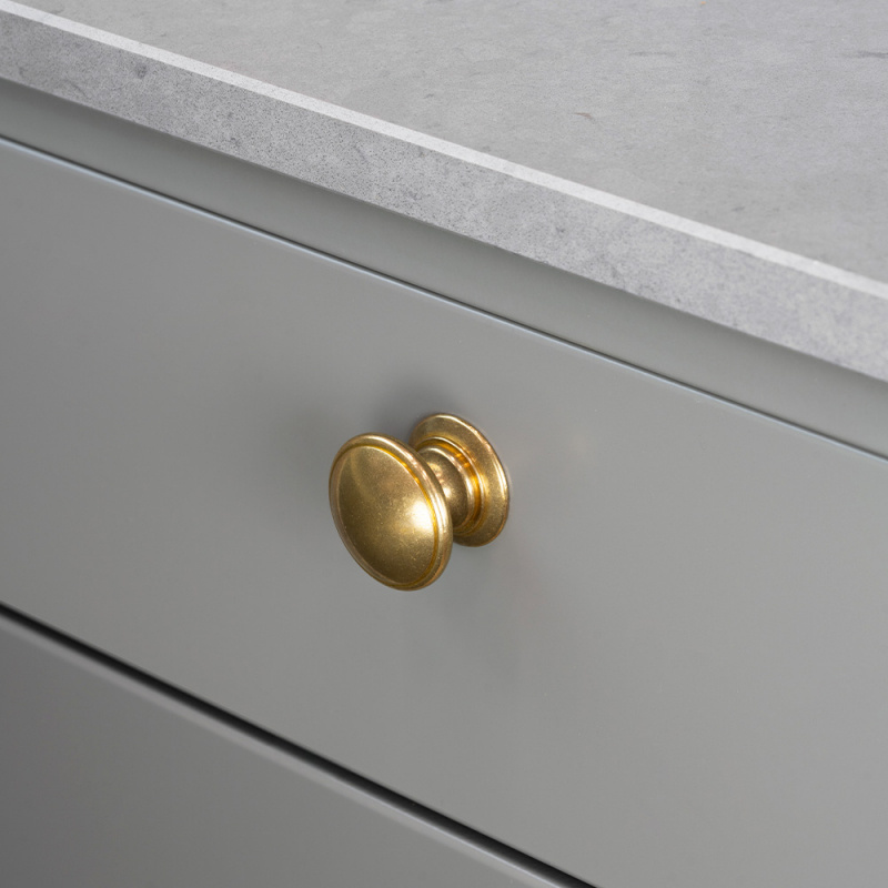 Knob 24466 - Untreated Brass