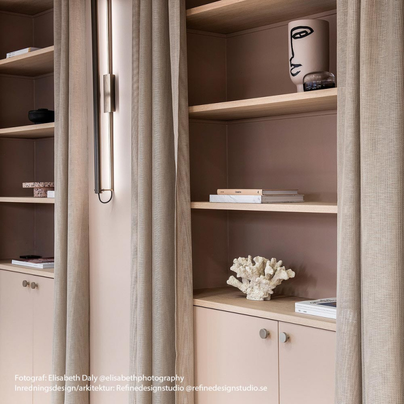 Knob Flat - Stainless steel look