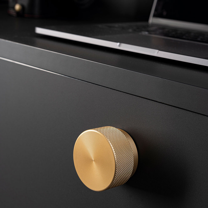 Knob Graf Big - Stainless steel