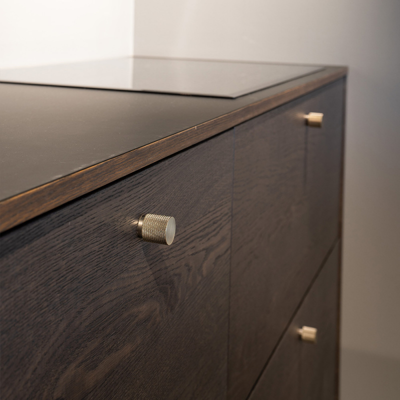 Knob Helix - Antique Bronze