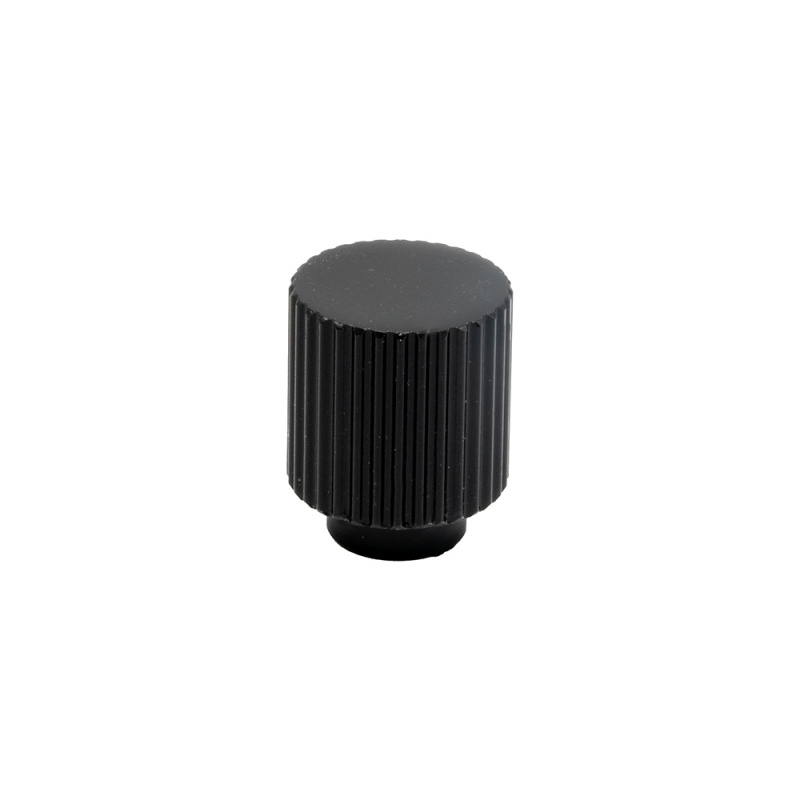 Knob Helix Stripe - Matt Black