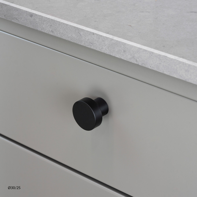 Knob Mood - Matt black