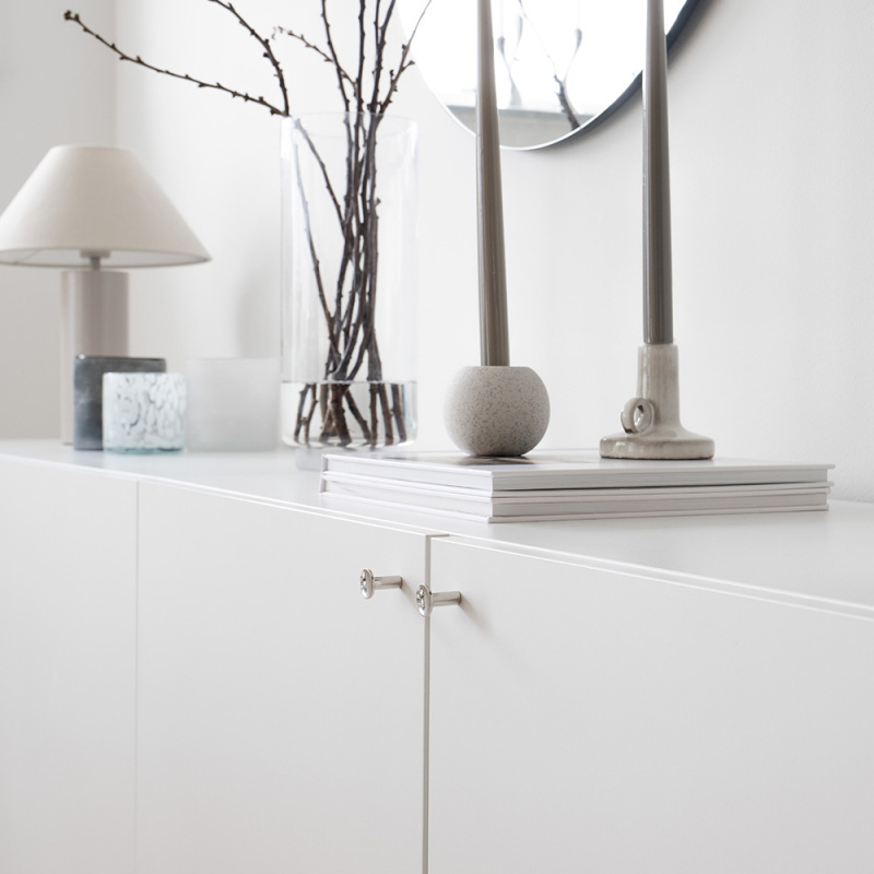 Knob Sture - Nickel plated