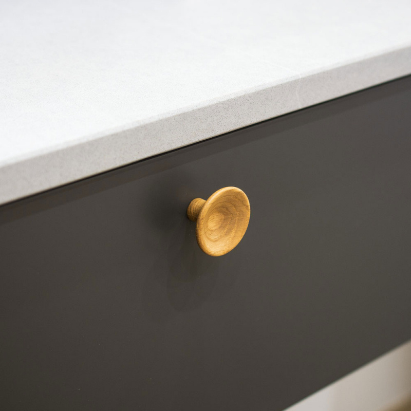 Knob Trumpet - 38mm - Oak