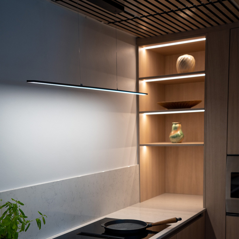 LED-armature Pendy Dim - 900mm - 2900K - Black