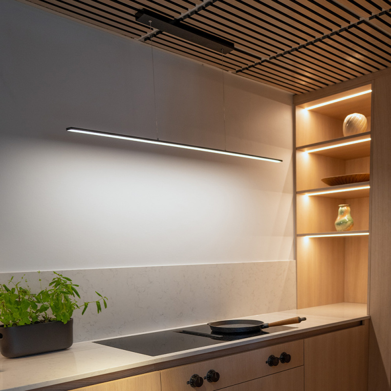 LED-armature Pendy Dim - 900mm - 2900K - Black