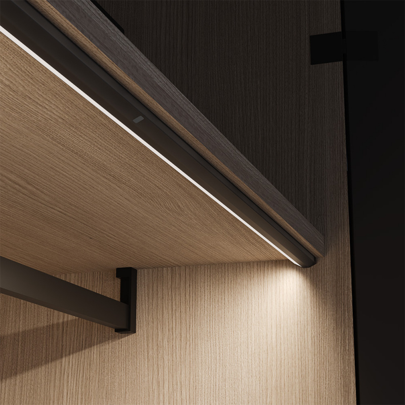 LED-profile Sidy UHE IFR DX - Black