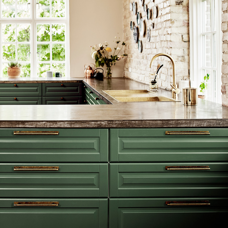 Handle Manor - Back plate - Antique brass