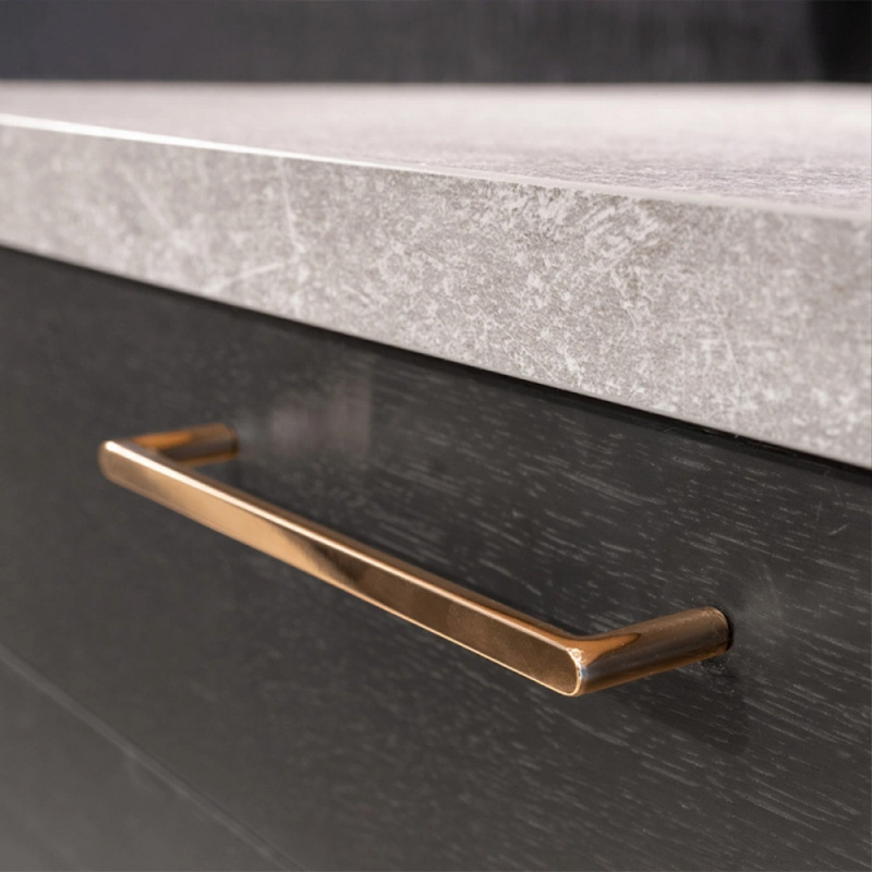 Handle Pura - Polished brass