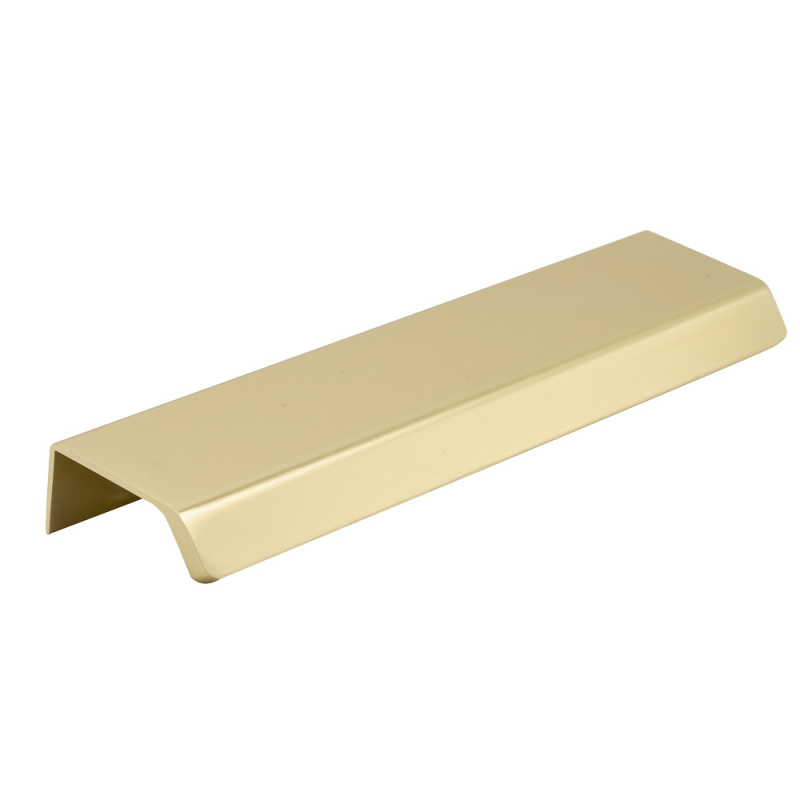 Profile handle Side - Brushed brass