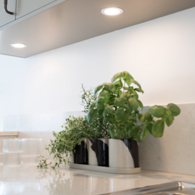 LED-spot Stella Flat 24 - Stainless steel