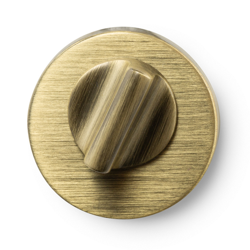 Toilet thumb turn R - Antique bronze
