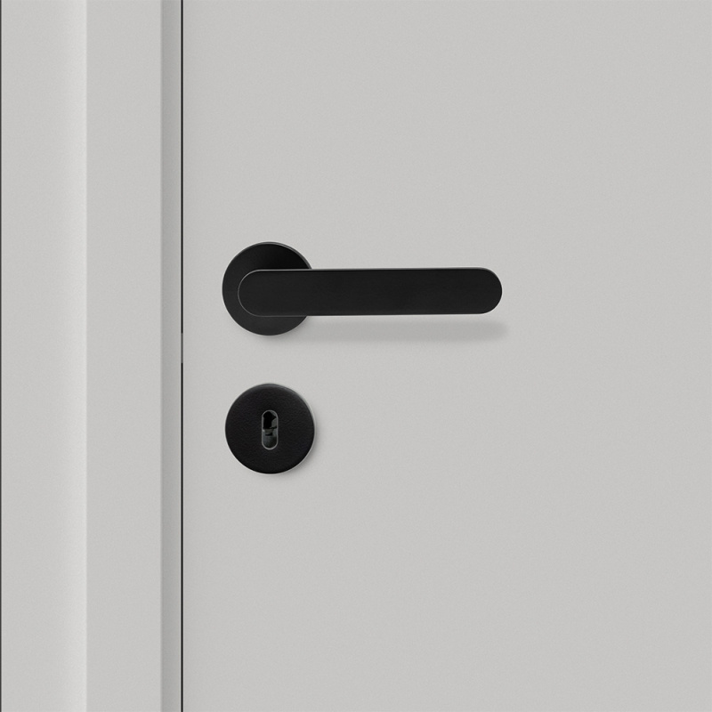 Door handle Vibe Plain - Matte black