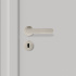 Door handle Vibe Plain - Stainless steel look Door handle Vibe Plain - Stainless steel look