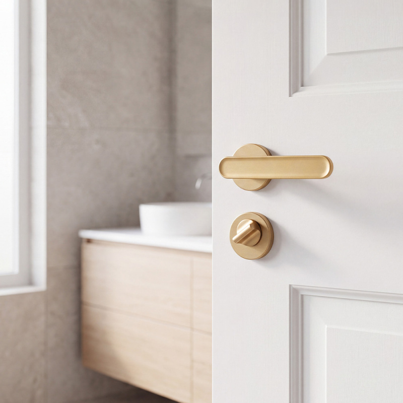 Door handle Vibe Soft - Brushed gold