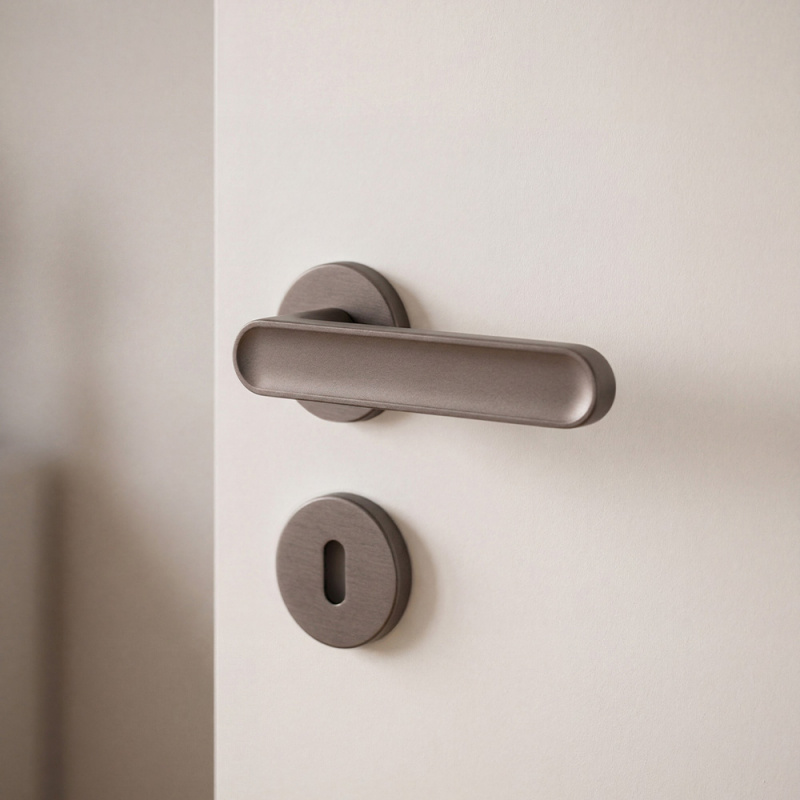 Door handle Vibe Soft - Dark bronze