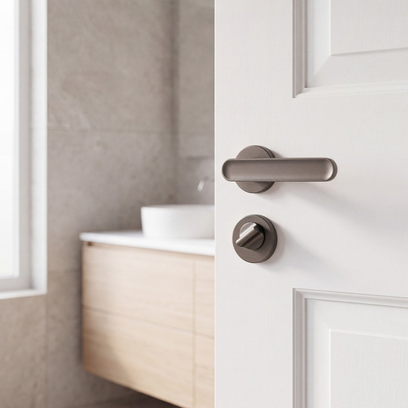Door handle Vibe Soft - Dark bronze